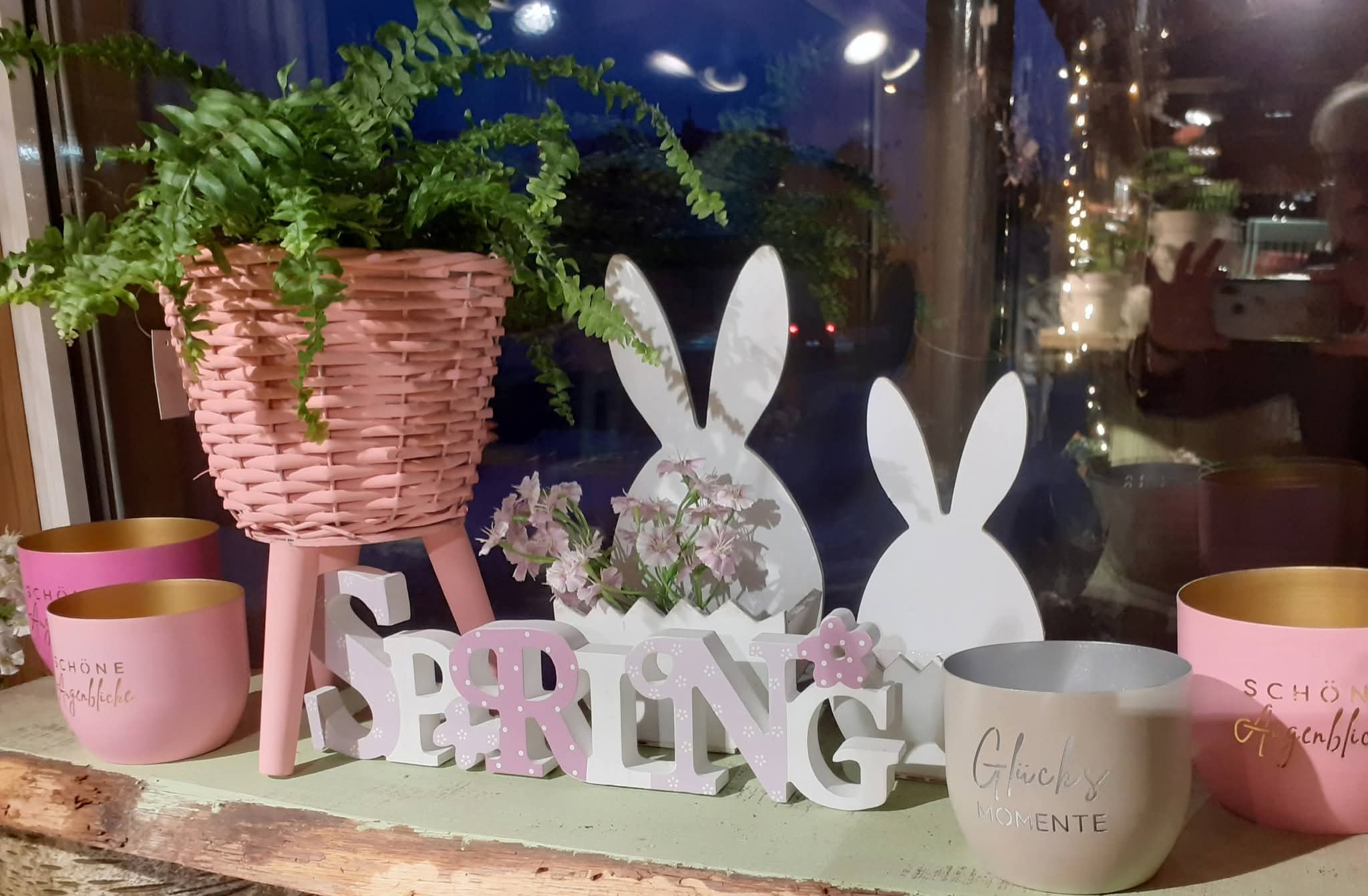 Foto Deko Holzschild Fr&uuml;hling